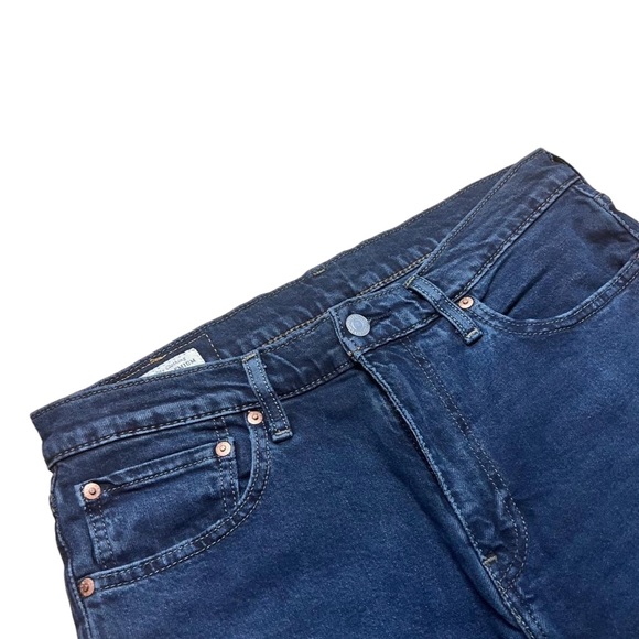 Levi’s Lot 512 Navy Denim Jeans Men’s W32 L30 - Picture 2 of 5